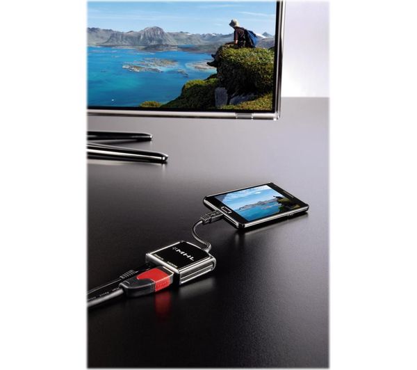 Buy HAMA MHL Micro USB Type B to HDMI Adapter Free Delivery Currys