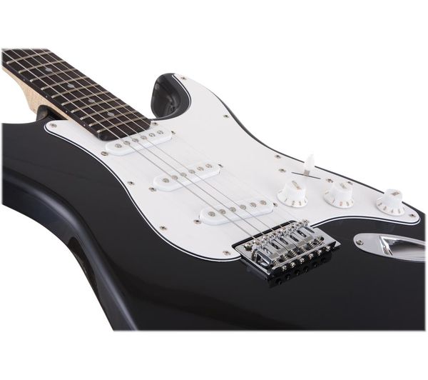 Kit Chitarra Rockjam RJBG01-SK-BK - Basso Elettrico Full Size Con Amplificatore 20W E Accessori - Foto 6