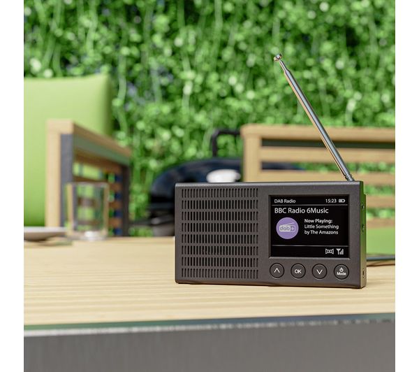 Buy MAJORITY EDDDABBLK Eddington Portable DAB+/FM Smart Bluetooth