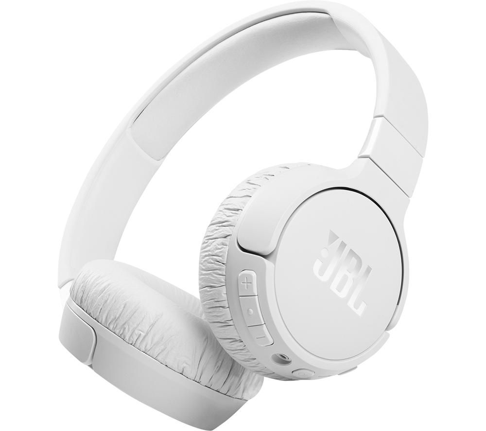 Tune 660NC Wireless Bluetooth Noise-Cancelling Headphones - White