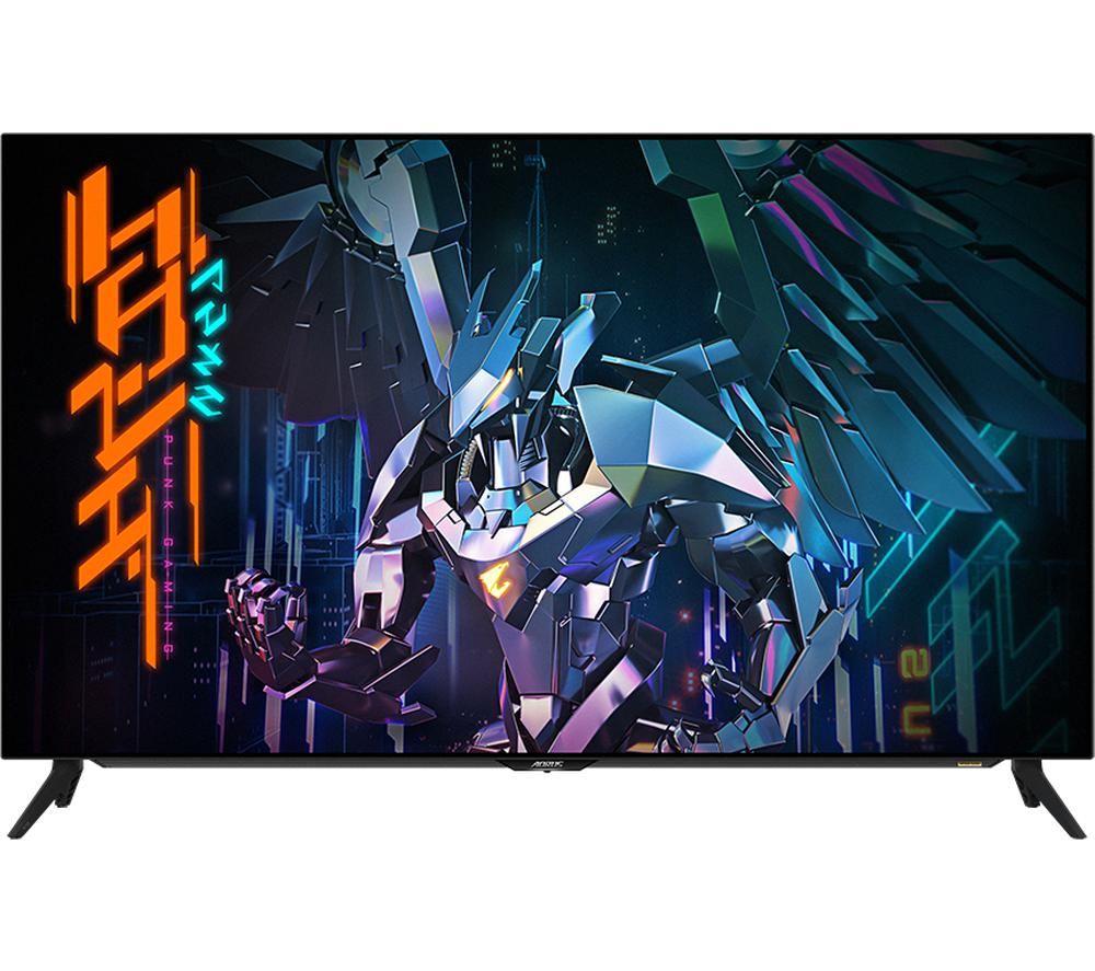 AORUS FO48U 4K Ultra HD 47.53" OLED Gaming Monitor - Black