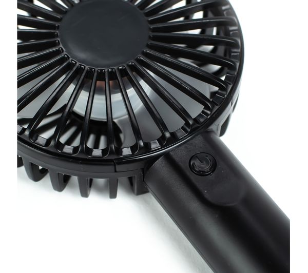 MIXRHHFANSX10 STATUS MIXRHHFANSX10 3" Handheld Mini Fan Black