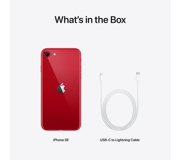 IPHONESE2022 - APPLE iPhone SE (2022) - 128 GB, (PRODUCT)RED