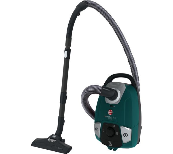Image of HOOVER H-ENERGY 300 Home HE310HM Bagged Cylinder Vacuum Cleaner - Green