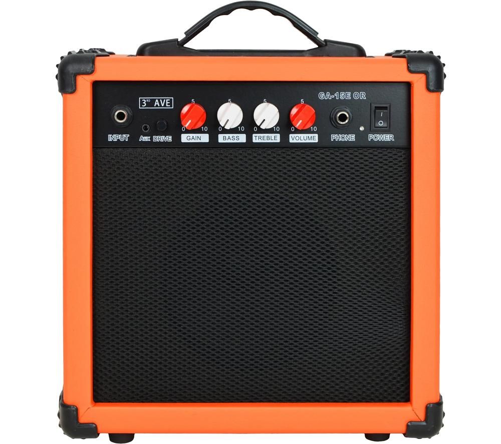 15 W Combo Guitar Practice Amplifier - Orange