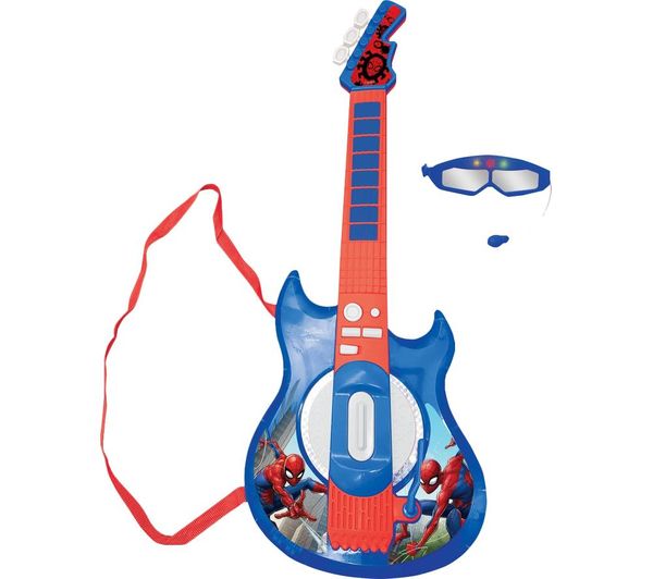 Lexibook Spider Man Electric Toy Guitar Red Blue