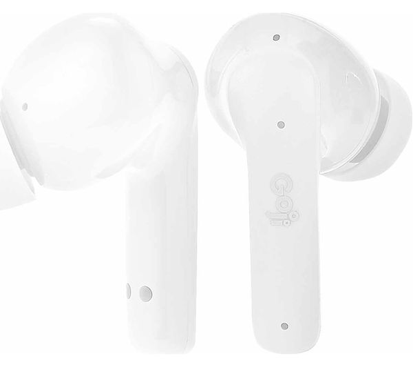 Goji Gkdtwsw24 Wireless Bluetooth Kids Earbuds White
