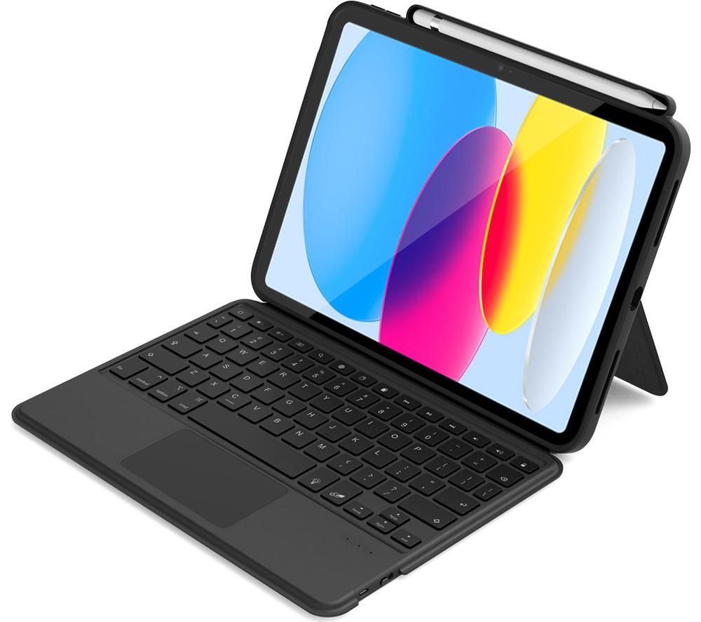 10.9" iPad Keyboard Folio Case - Black