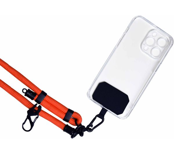 GOJI GPNLON25 Universal Crossbody Phone Strap - Orange - GPNLON25
