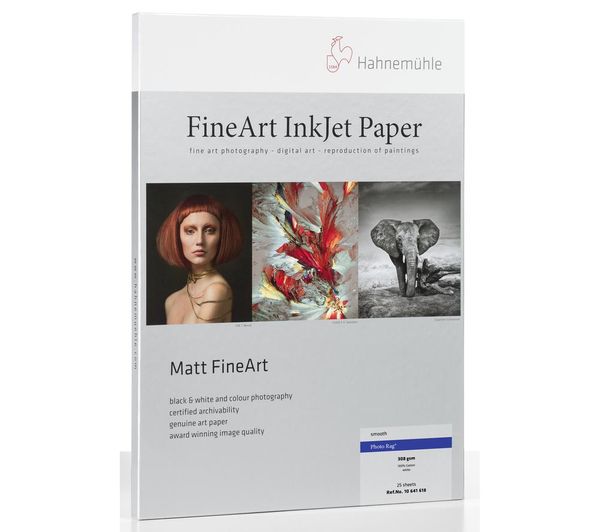 Hahnemuehle Digital Fineart Photo Rag A4 Matte Photo Paper 25 Sheets