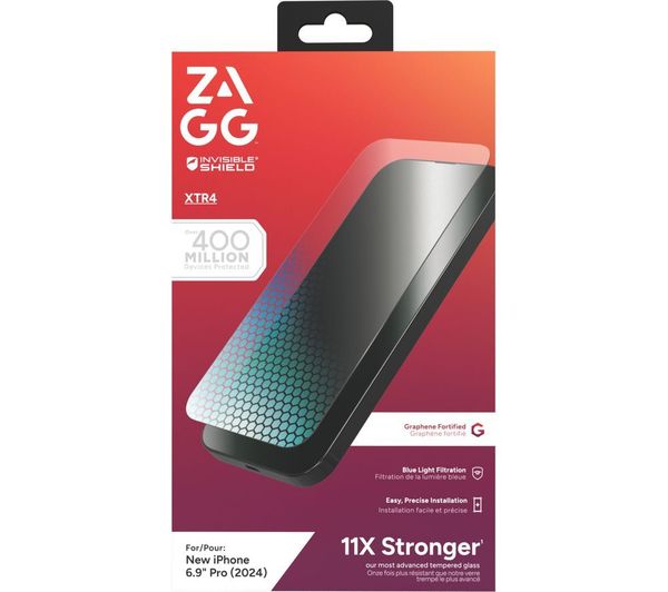 INVISIBLESHIELD Glass XTR4 iPhone 16 Pro Max Screen Protector
