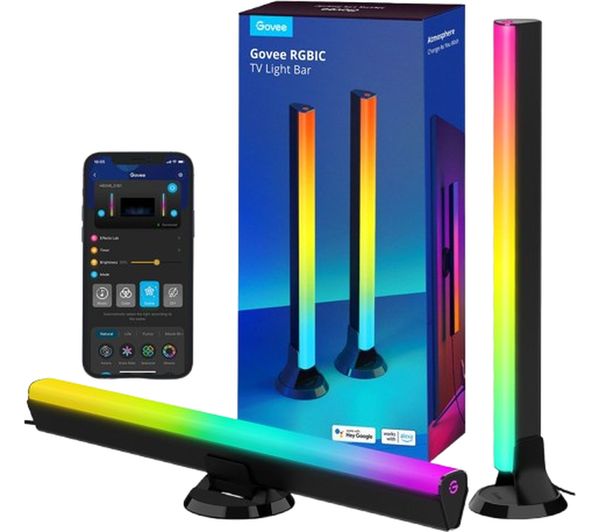 Govee H6046 Rgbic Tv Light Bar For 45 70 Tv Twin Pack