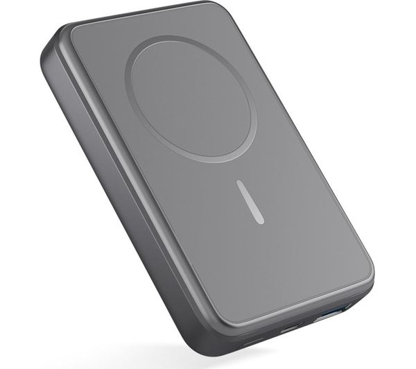 EPICO Mag+ Aluminium 10000 mAh Portable Magnetic Power Bank - Grey