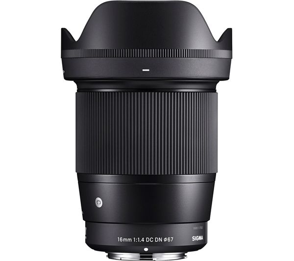 Sigma Contemporary 16 Mm F 14 Dc Dn Wide Angle Prime Lens For Sony