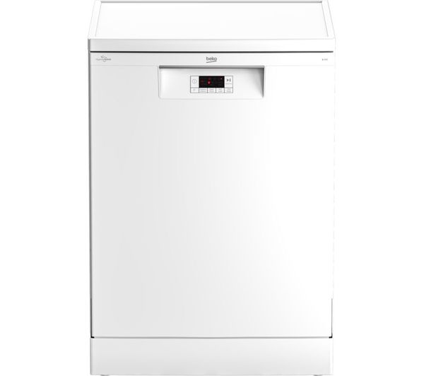 Beko Bdfn15330w Full Size Dishwasher White