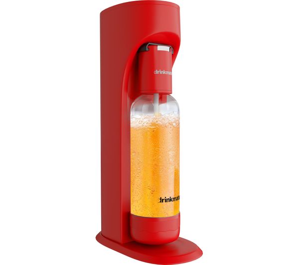 Drinkmate Omnifizz Carbonated Drinks Maker Royal Red