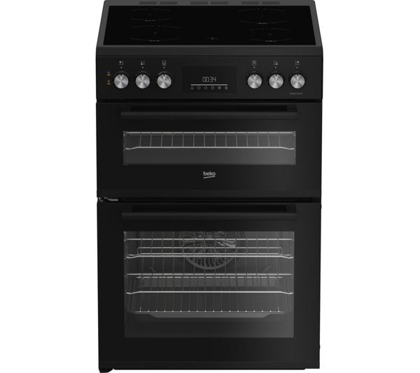 Beko Aeroperfect Ftc6731k 60 Cm Electric Ceramic Cooker Black