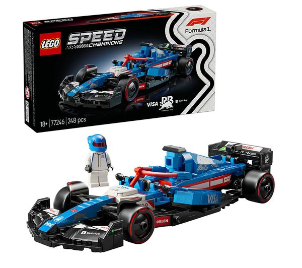 Lego Speed Champions 77246 Visa Cash App Rb Vcarb 01 F1 Race Car Set For Adults