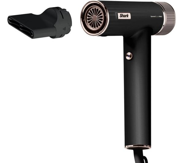 An image of SHARK SpeedStyle Pro HD701UK Hair Dryer - Black