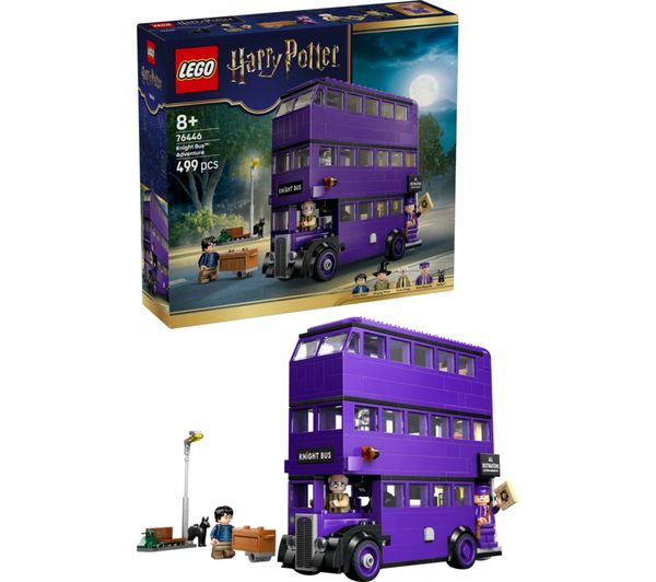 An image of LEGO Harry Potter 76446 Knight Bus Adventure Set