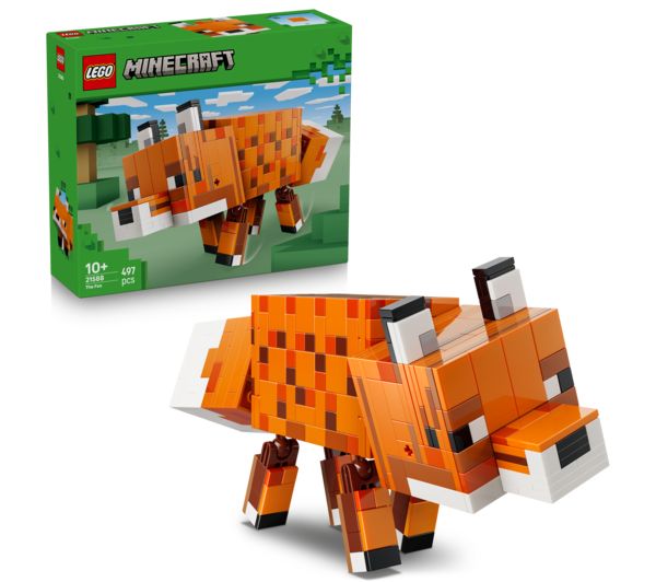 An image of LEGO Minecraft 21588 The Fox Set