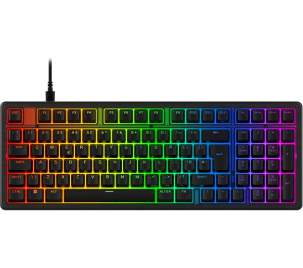 An image of HYPERX Origins 2 1800 RGB Mechanical Gaming Keyboard - Black