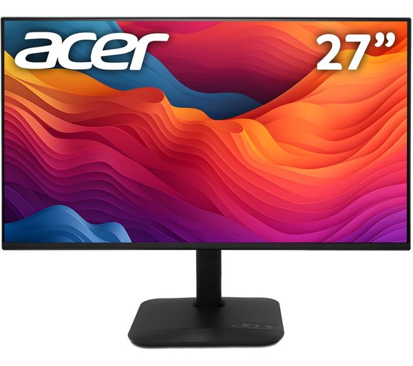 An image of ACER KA272P6bi Full HD 27" IPS LCD Monitor - Black
