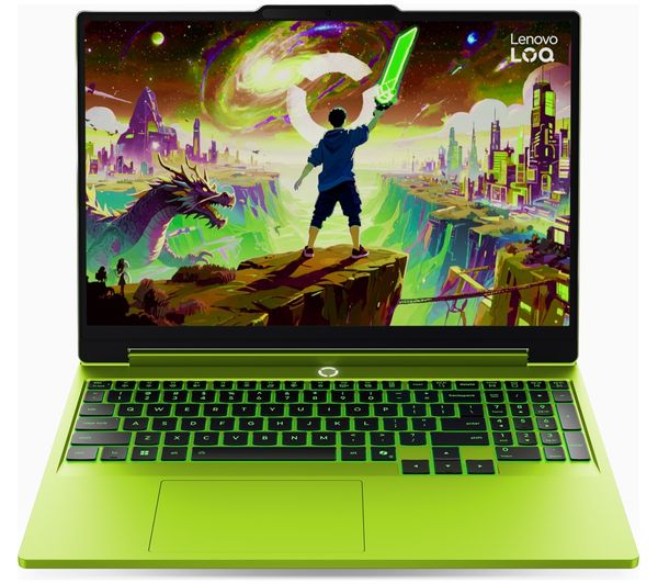 An image of LENOVO LOQ 15.3" Gaming Laptop - AMD Ryzen 7, RTX 5050, 512 GB SSD