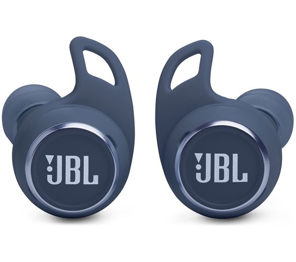 An image of JBL Reflect Aero Wireless Bluetooth Noise-Cancelling Sports Earbuds - Blue