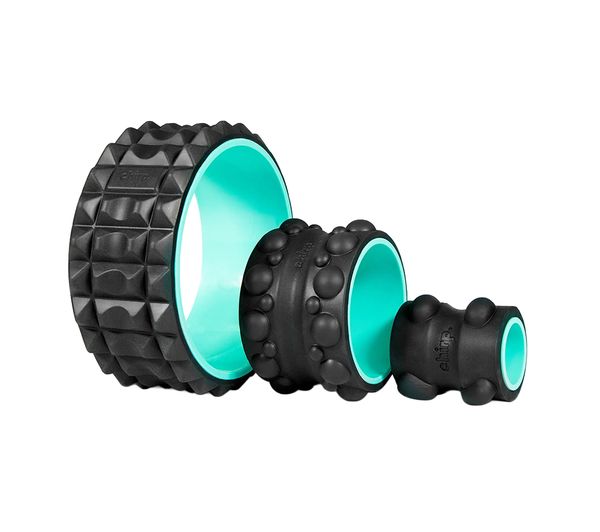 An image of CHIRP Wheel XR Foam Roller Set - 4″, 6″ & 10" Rollers
