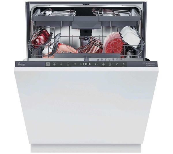 An image of HOOVER HI 4B2F3STA-80 Full Size Fully Integrated WiFi-enabled Dishwasher