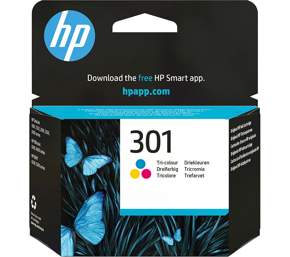 HP 301 Tri-colour Ink Cartridge