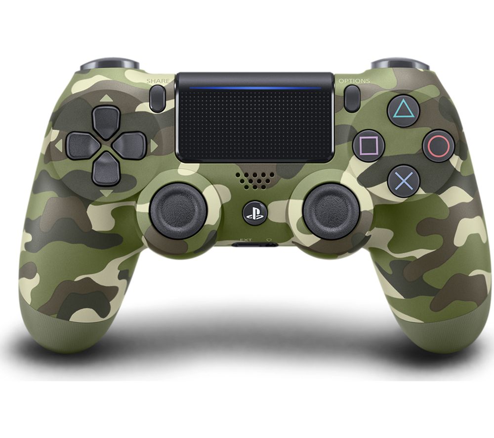 DualShock 4 V2 Wireless Controller - Green Camo