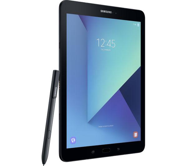 Buy SAMSUNG Galaxy Tab S3 9.7quot; Tablet  S Pen  32 GB, Black  Free Delivery  Currys