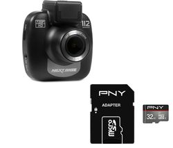 NEXTBASE 112 Lite Dash Cam & 32 GB Turbo Class 10 MicroSDHC Memory Card Bundle
