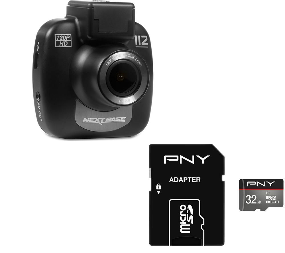 NEXTBASE 112 Lite Dash Cam & 32 GB Turbo Class 10 MicroSDHC Memory Card Bundle specs