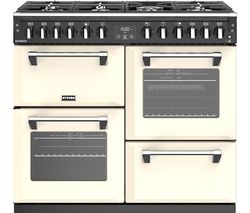 STOVES Richmond S1000DF CC 100 cm Dual Fuel Range Cooker - Cream & Black