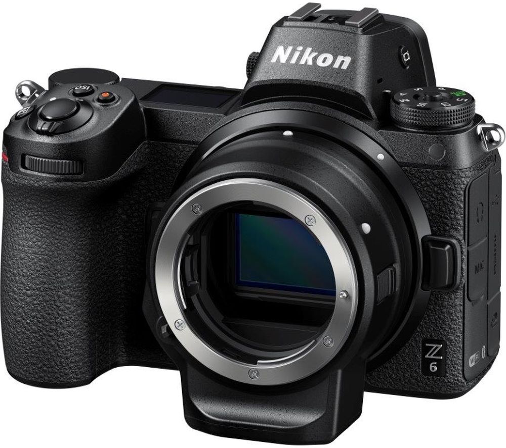 NIKON Z 6 Mirrorless Camera with FTZ Mount Adapter