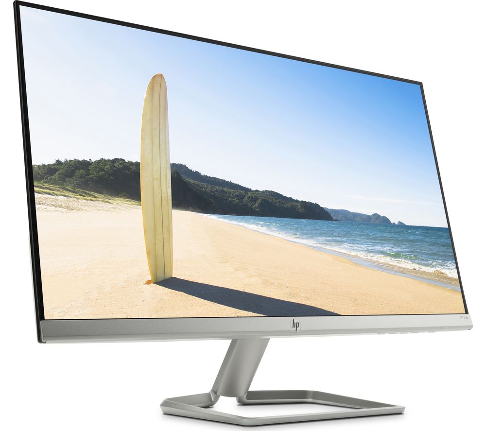 HP 27fw with Audio Full HD 27 IPS LCD Monitor  White  