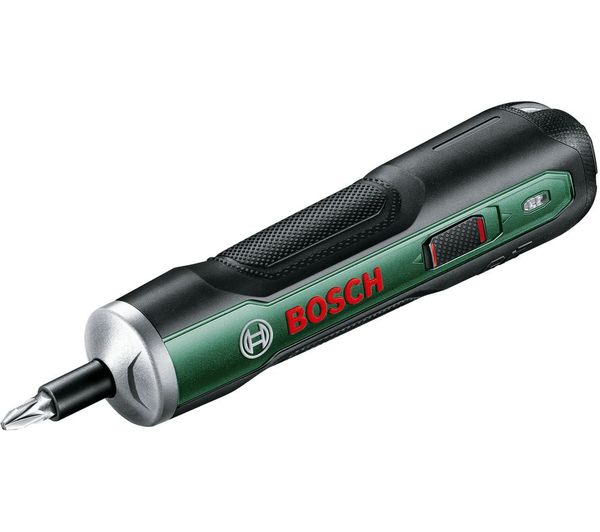 BOSCH PushDrive Screwdriver - Black & Green