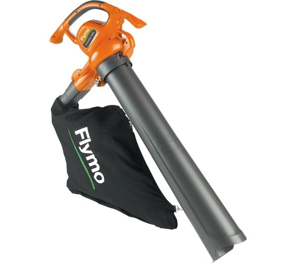 FLYMO PowerVac 3000 Garden Vacuum and Leaf Blower - Orange & Grey
