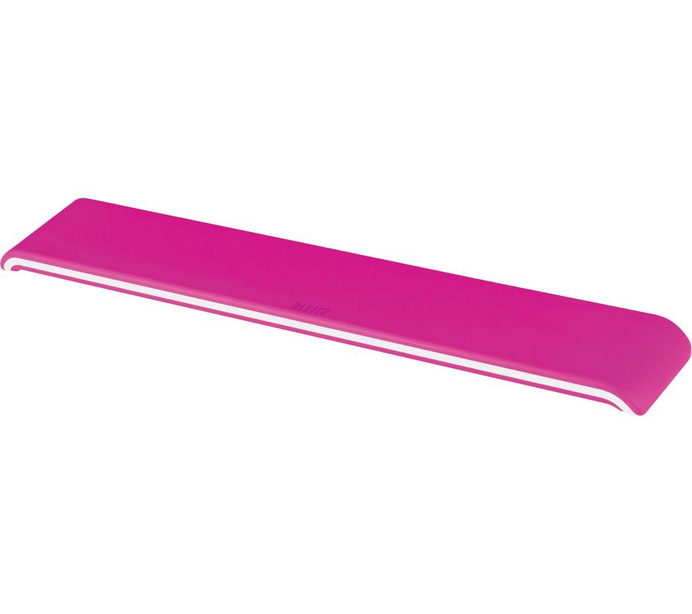 Buy LEITZ Ergo WOW Keyboard Wrist Rest Pink Free Delivery Currys