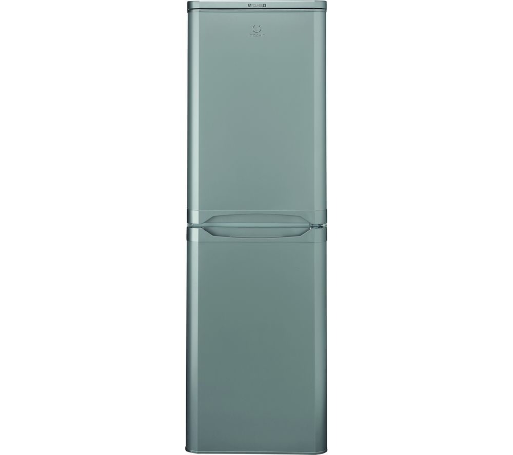 INDESIT IBD 5517 S UK 1 50/50 Fridge Freezer - Silver, Silver