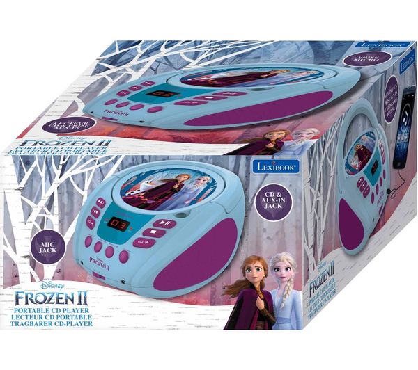 Buy LEXIBOOK RCD108FZ Boombox Disney Frozen II Free Delivery Currys