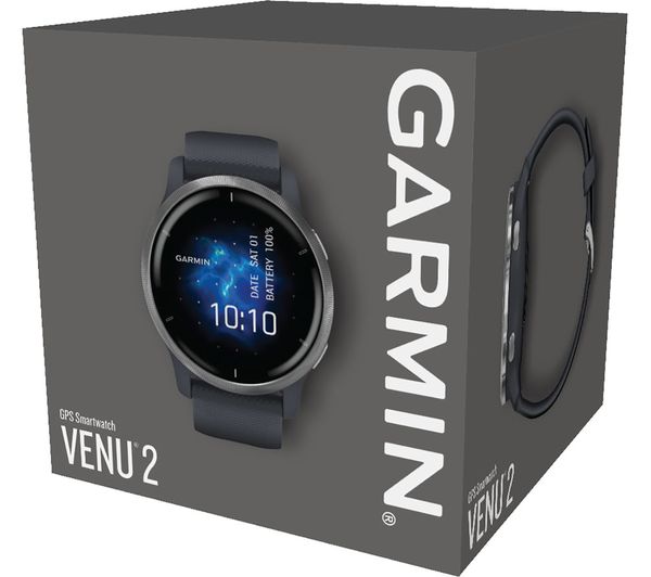 GARMIN Venu 2 Silver Granite Blue 010 02430 10 Currys Business