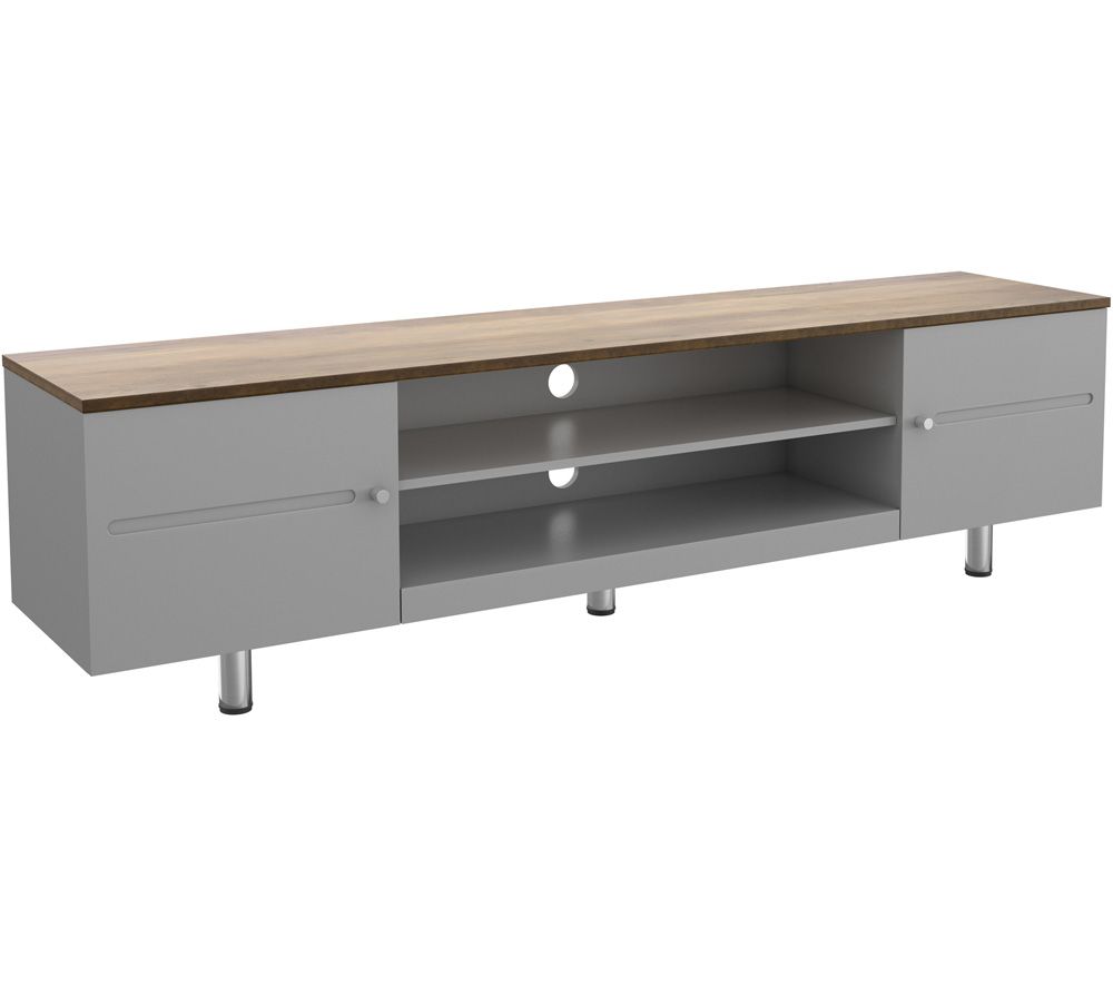 AVF Whitesands FS1900WSSG 1900 mm TV Stand - Grey & Rustic Wood