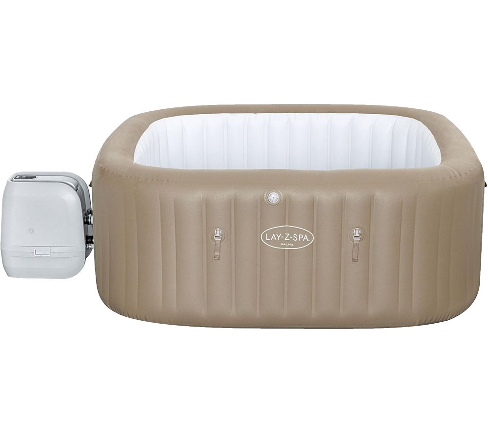 Buy LAYZSPA Palma HydroJet Pro Inflatable Hot Tub Grey Free