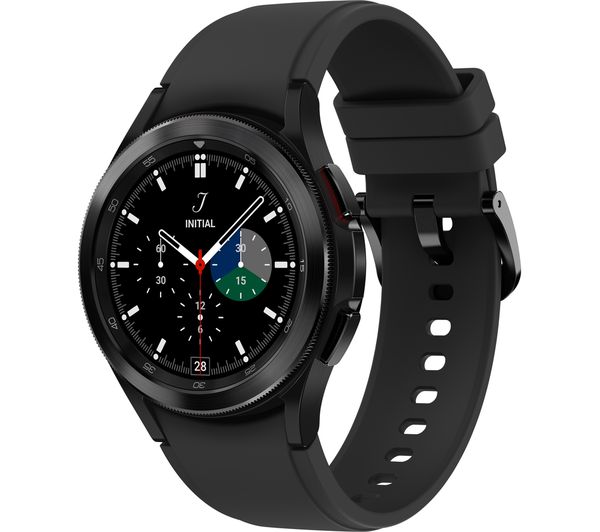 SM R885FZKAEUA SAMSUNG Galaxy Watch4 Classic 4G with Bixby Google Assistant Black 42 mm Currys Business