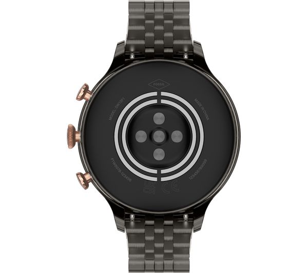 FOSSIL Gen 6 FTW6078 Smart Watch with Google Assistant Gunmetal Grey Stainless Steel Strap Universal 4064092071344 Currys Business