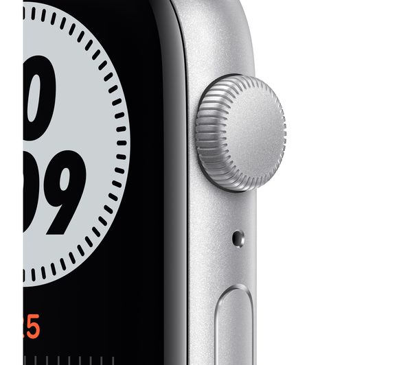 APPLE Watch SE - Silver with Pure Platinum & Black Nike Sports